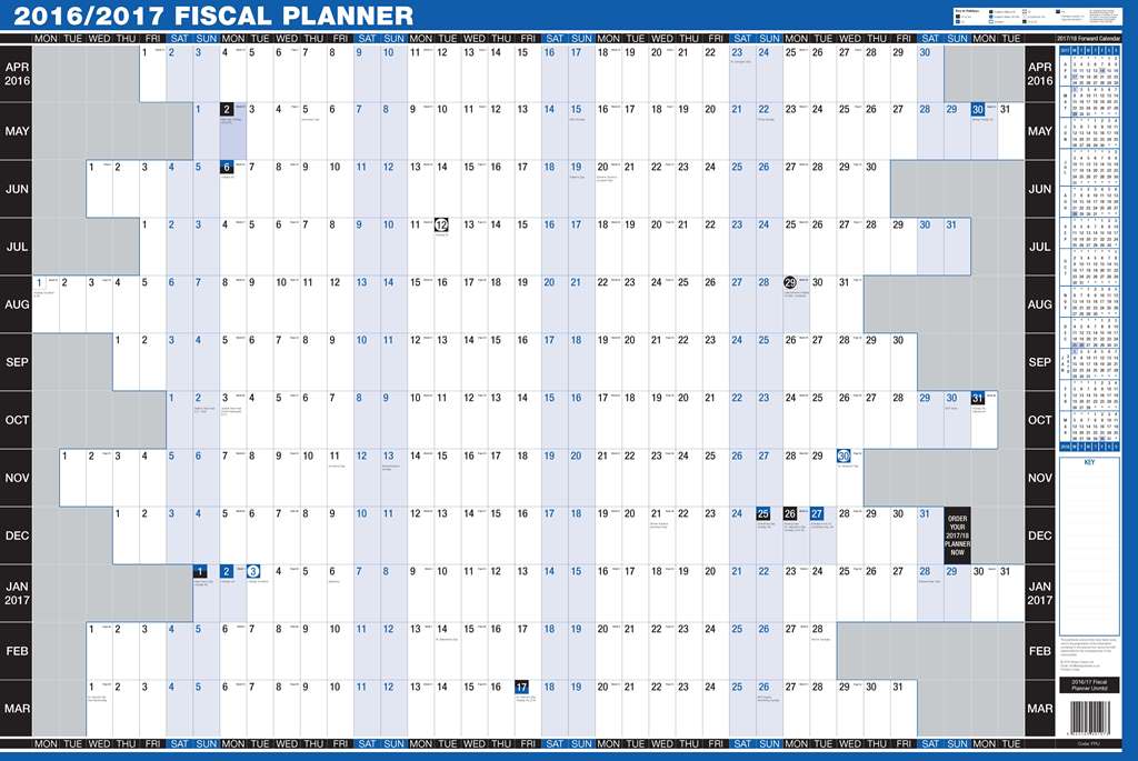 Fiscal Planner 2016-17