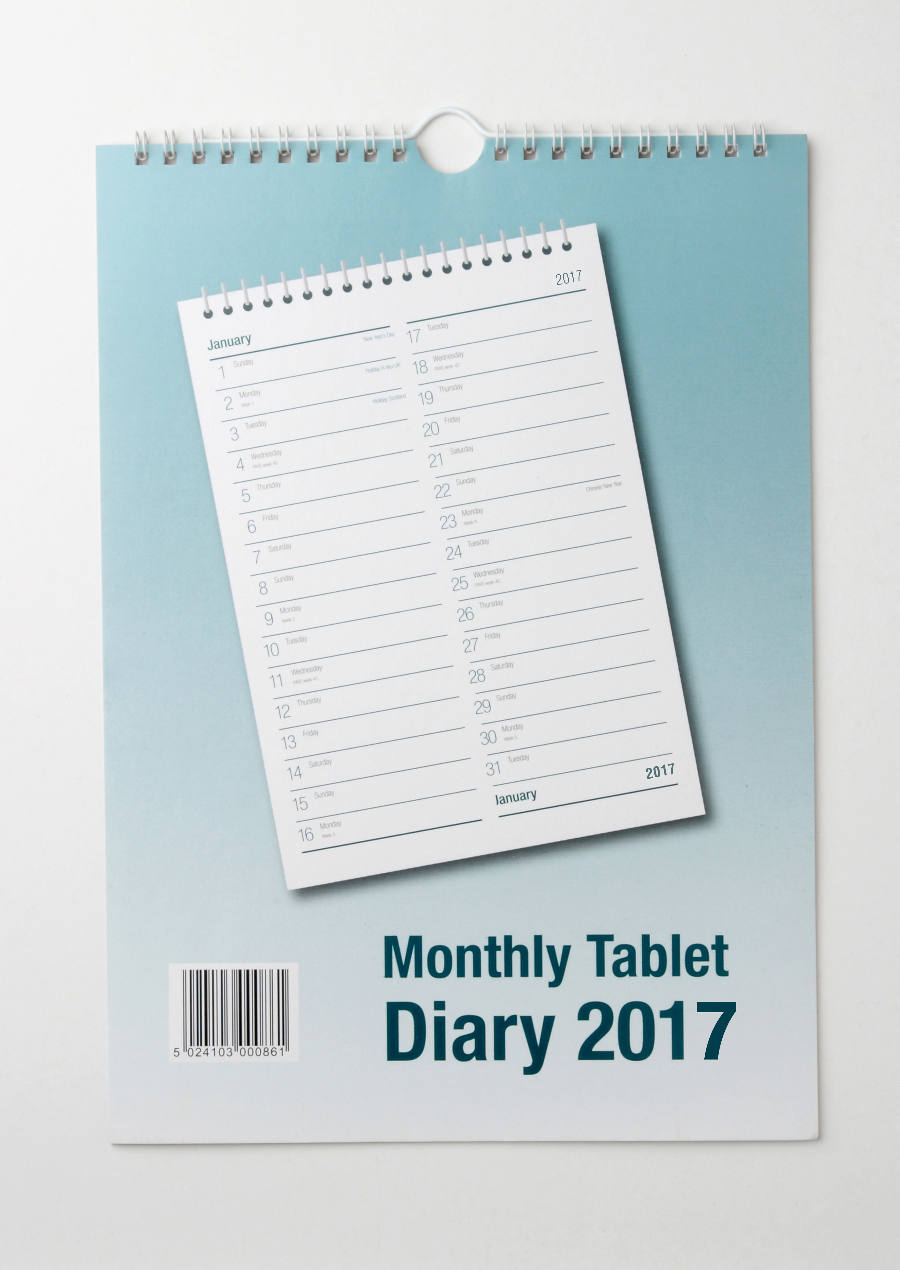 A4 Monthly Tablet